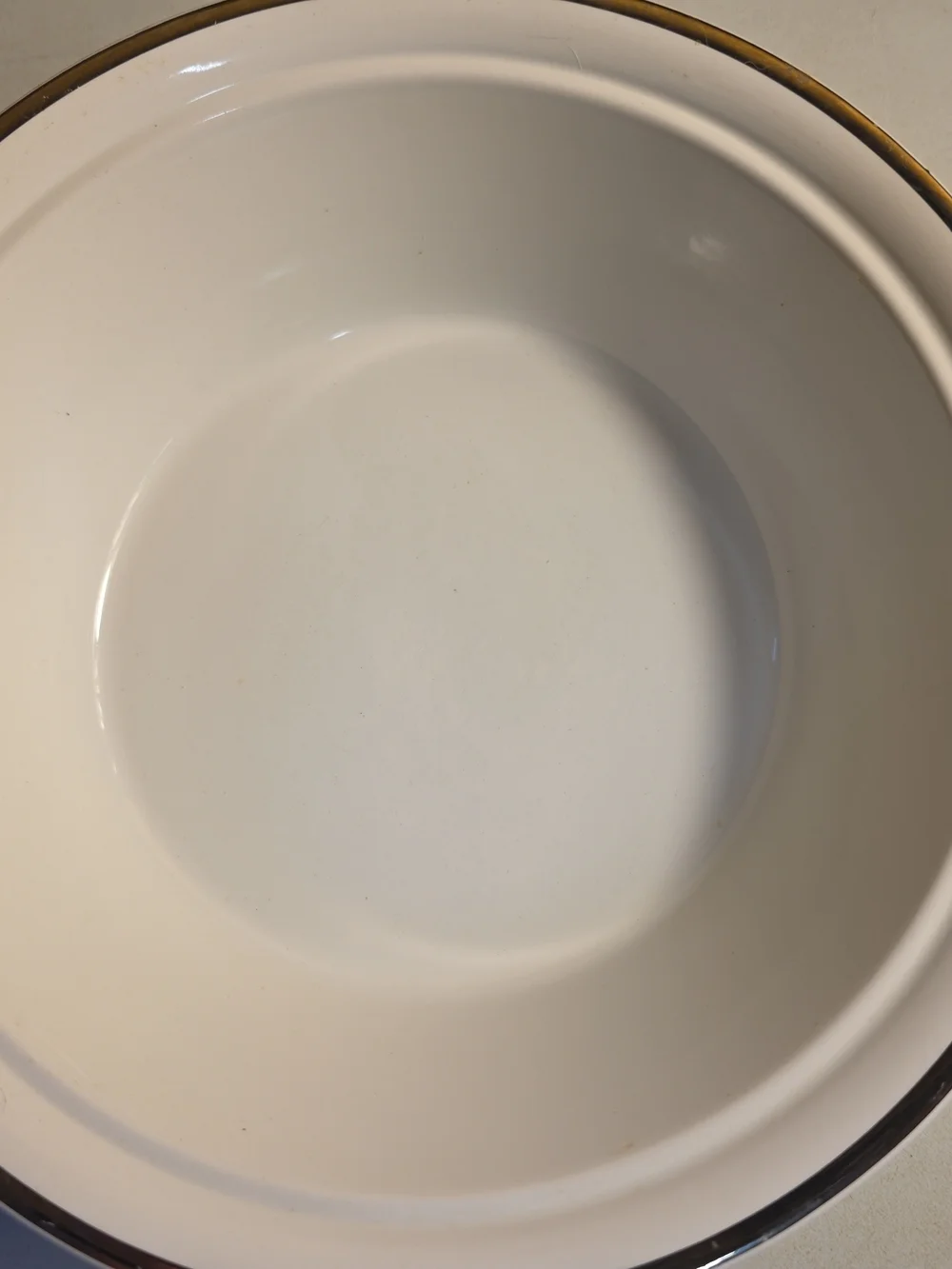 Covered Ceramic Casserole Dish - Cream